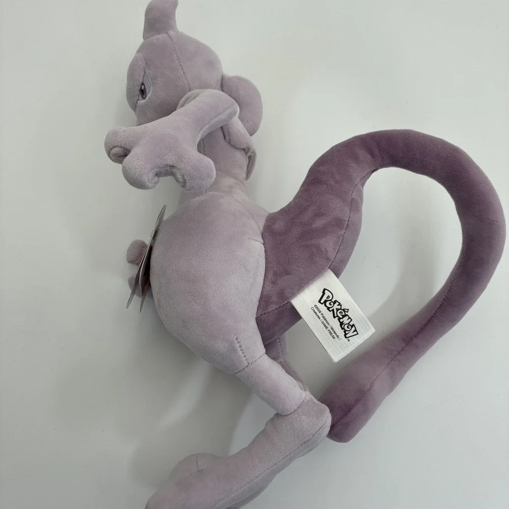 Pokemon Mewtwo Plush Jazwares 12 Inch Legendary Psychic Type Toy NWT PKW5191